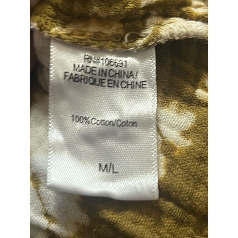 Young Fabulous & Broke YFB BOHEMIAN 100% Cotton Tie Dyed Maxi Kaftan Dress Resor - Picture 8 of 9